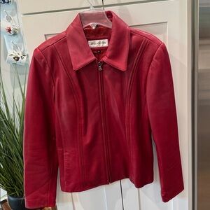 Jones New York Red Outerwear